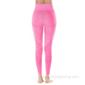 Leggings d&#39;exercice sans couture de sport de taille haute